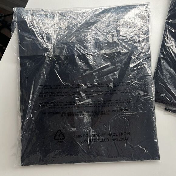 J Crew Puff Sleeve Crepe Top Womens Size Tall Small‎ Black - Picture 5 of 6